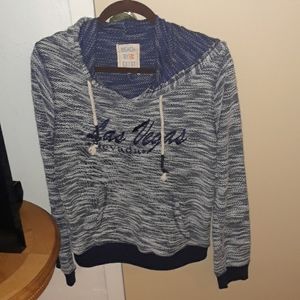 FINAL PRICE FUN KNITTED MESH VEGAS HOODIE